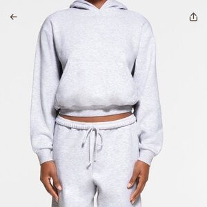 SKIMS Cotton Fleece Classic Hoodie + Jogger Set